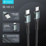 کابل شارژ Type-C به Type-C مدل Celebrat HB-13 - Image 4